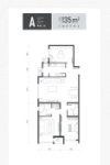 合茂园高层标准层135㎡户型