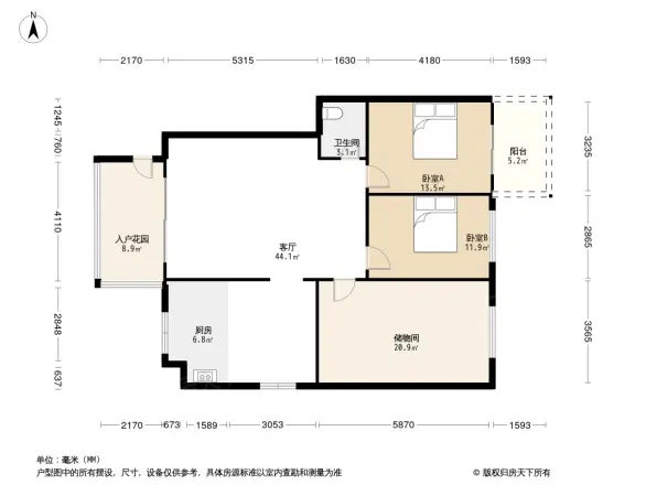 泉舜新旺府户型图
