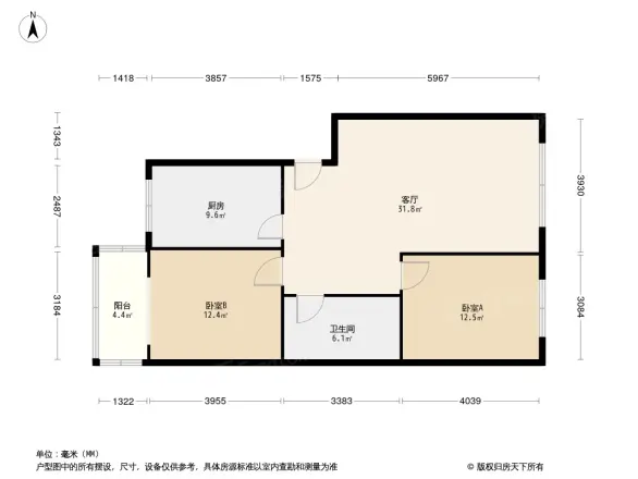 神仙树小区户型图