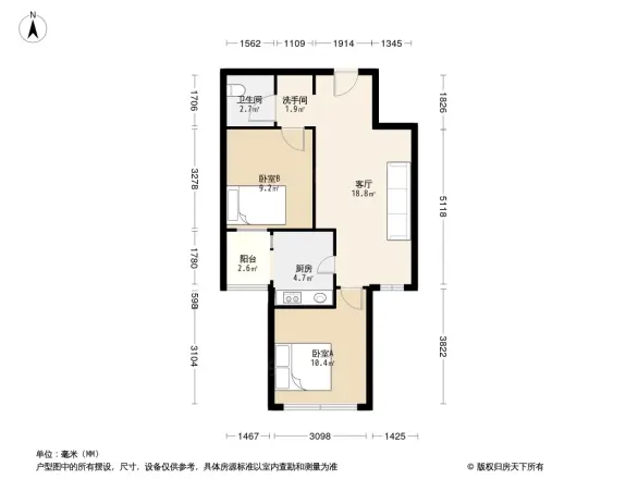 泰山路99号户型图