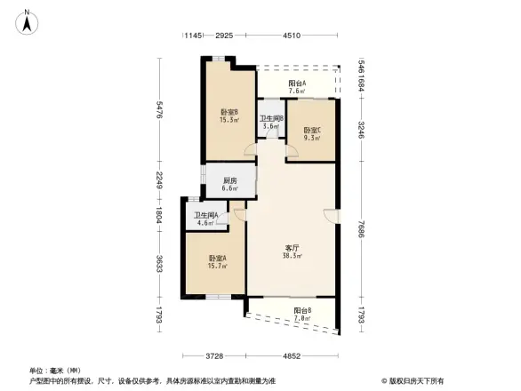 泉舜新旺府户型图