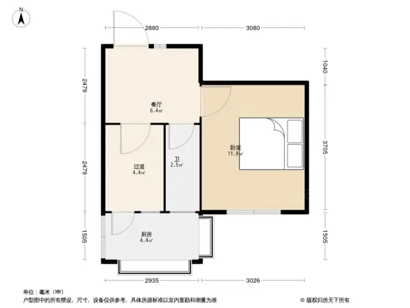 百货站宿舍户型图