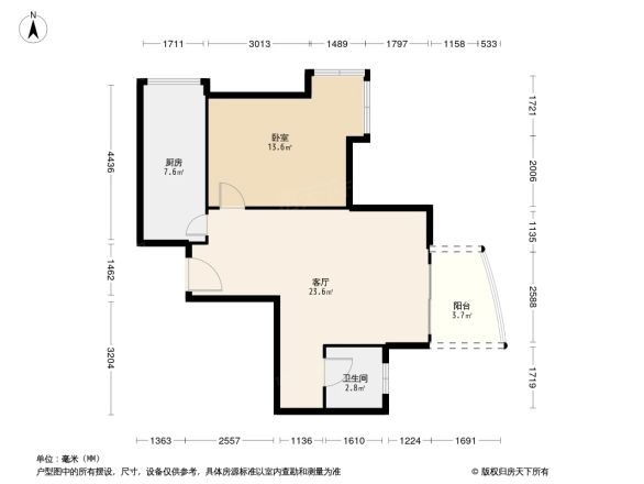 楠域丽景户型图