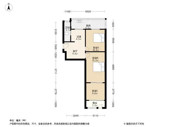 市公路处宿舍户型图