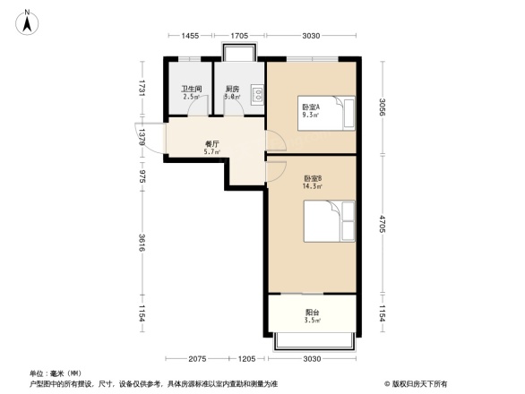 百货站宿舍户型图
