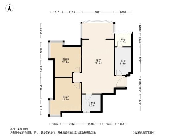 楠域丽景户型图