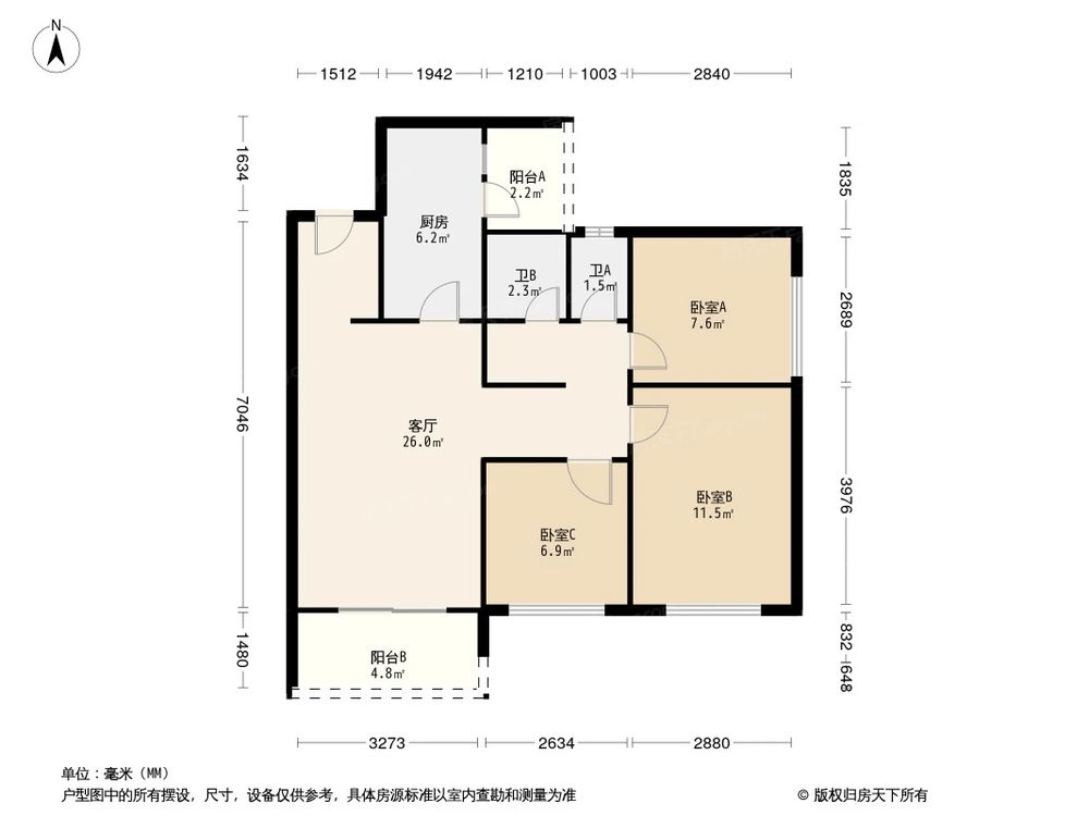 相似户型图