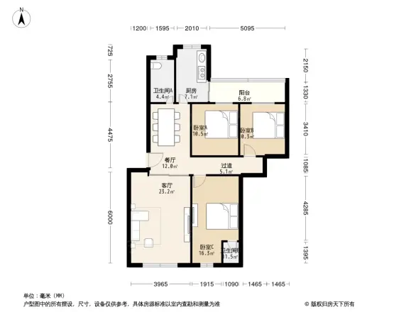 省粮油公司宿舍户型图