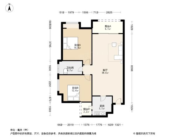 棠湖泊林城户型图