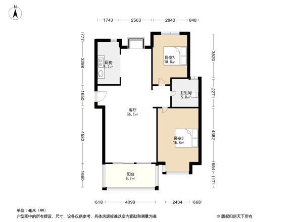 海信马山新城户型图