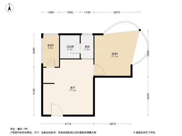 阳光美地户型图
