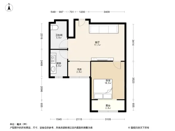 滨海康城户型图