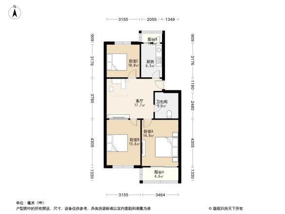 正一绿苑商住楼户型图