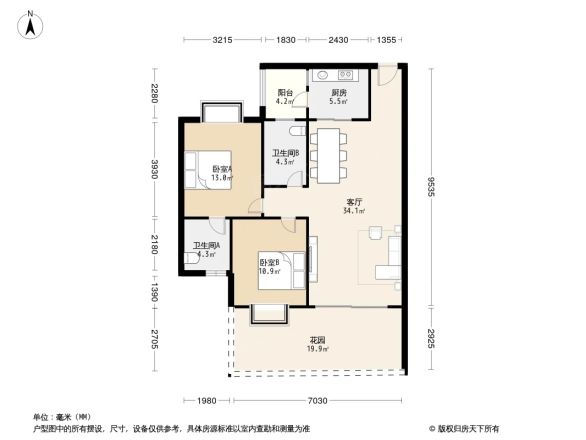 锦官丽城亲水湾户型图