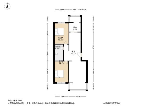 玉锦乾坤户型图