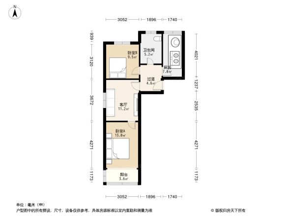 正一绿苑商住楼户型图