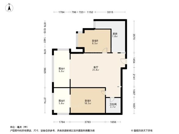 星悦领地户型图