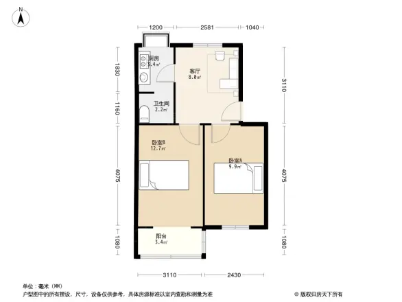 建港社区户型图