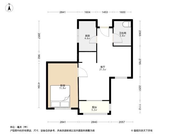 翰林苑(李沧)户型图