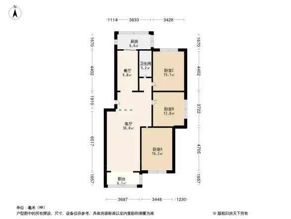 隆发苑户型图