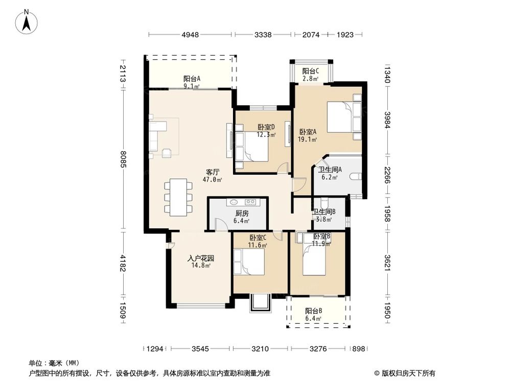 相似户型图