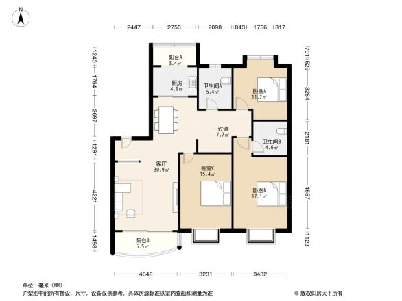 交运山庄户型图