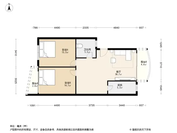 天安路户型图