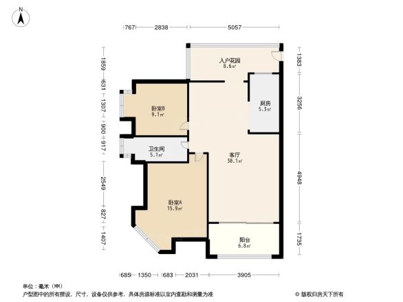 星悦领地户型图