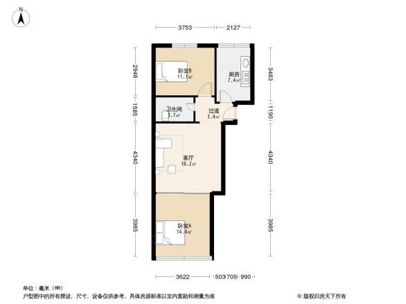 铁路花园户型图