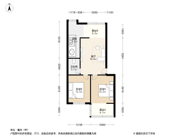 隆发苑户型图