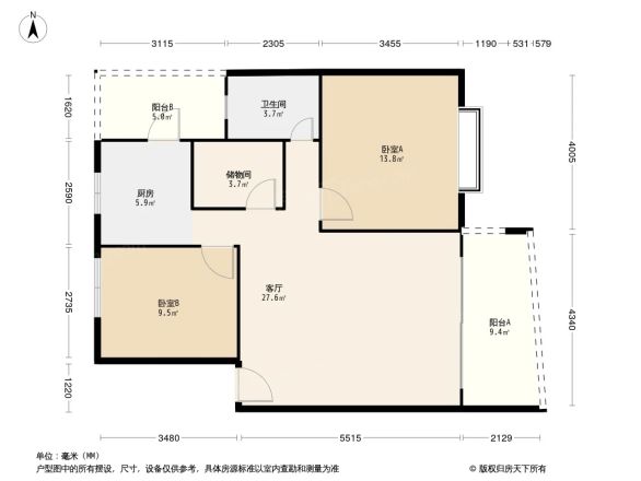 驿都锦绣户型图