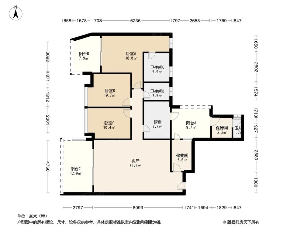 相似户型图