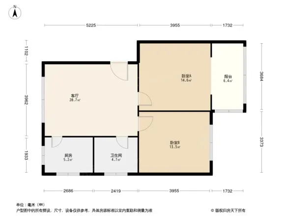 隆发苑户型图