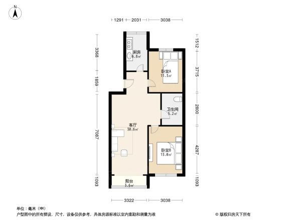 天泰新村三期户型图