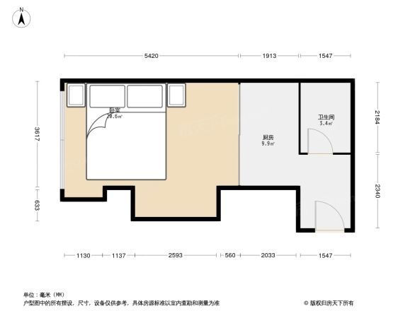 银河金星户型图