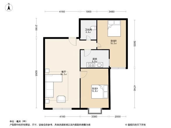 东方银座户型图