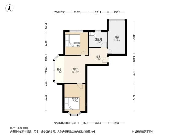 天泰新村三期户型图