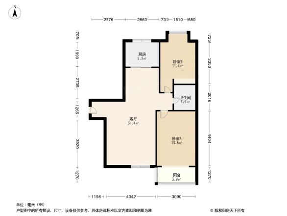 星悦领地户型图