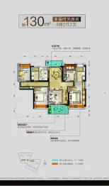 广宁碧桂园4室2厅1厨2卫建面130.00㎡