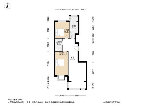 玉锦乾坤户型图