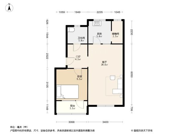 万德滨海家园户型图