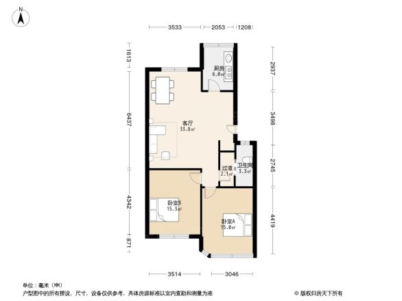 天泰新村三期户型图