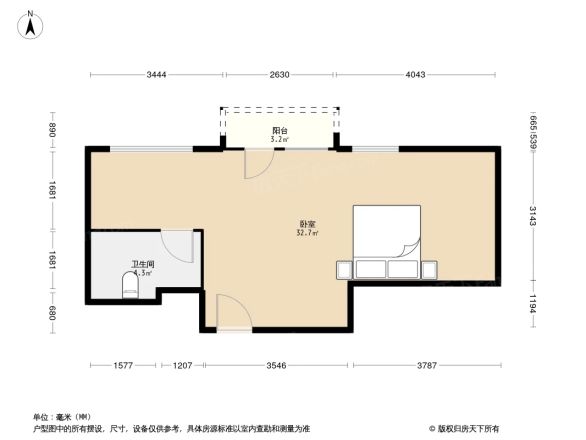 鲁邦国际风情街公寓户型图