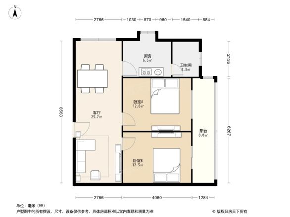 解放路草珊瑚宿舍户型图
