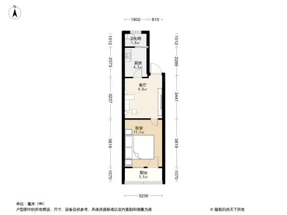 校厂北小区户型图