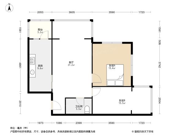 文政雅居户型图