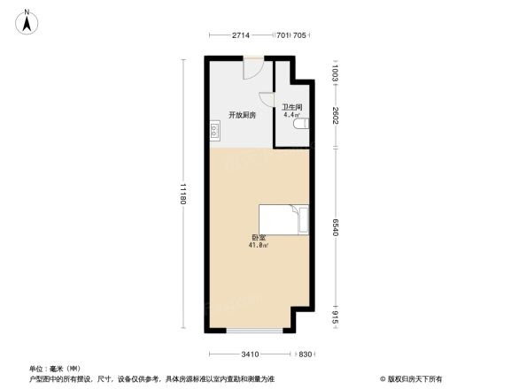 鲁邦国际风情街公寓户型图