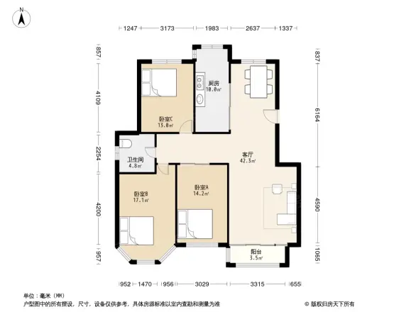 双良福源户型图
