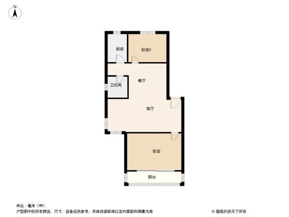 世纪嘉园(涿州)户型图