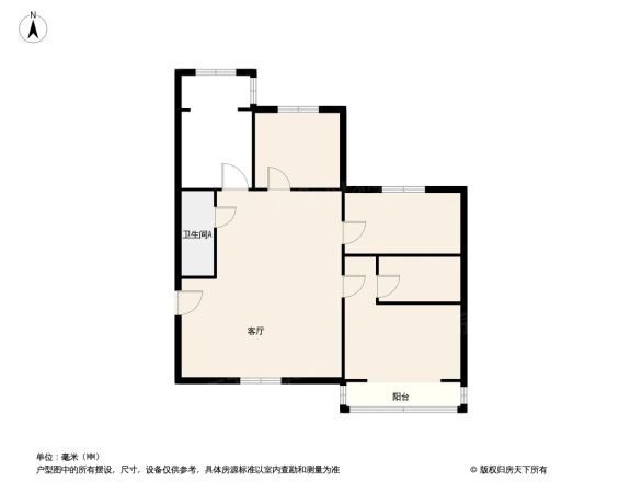世纪嘉园(涿州)户型图